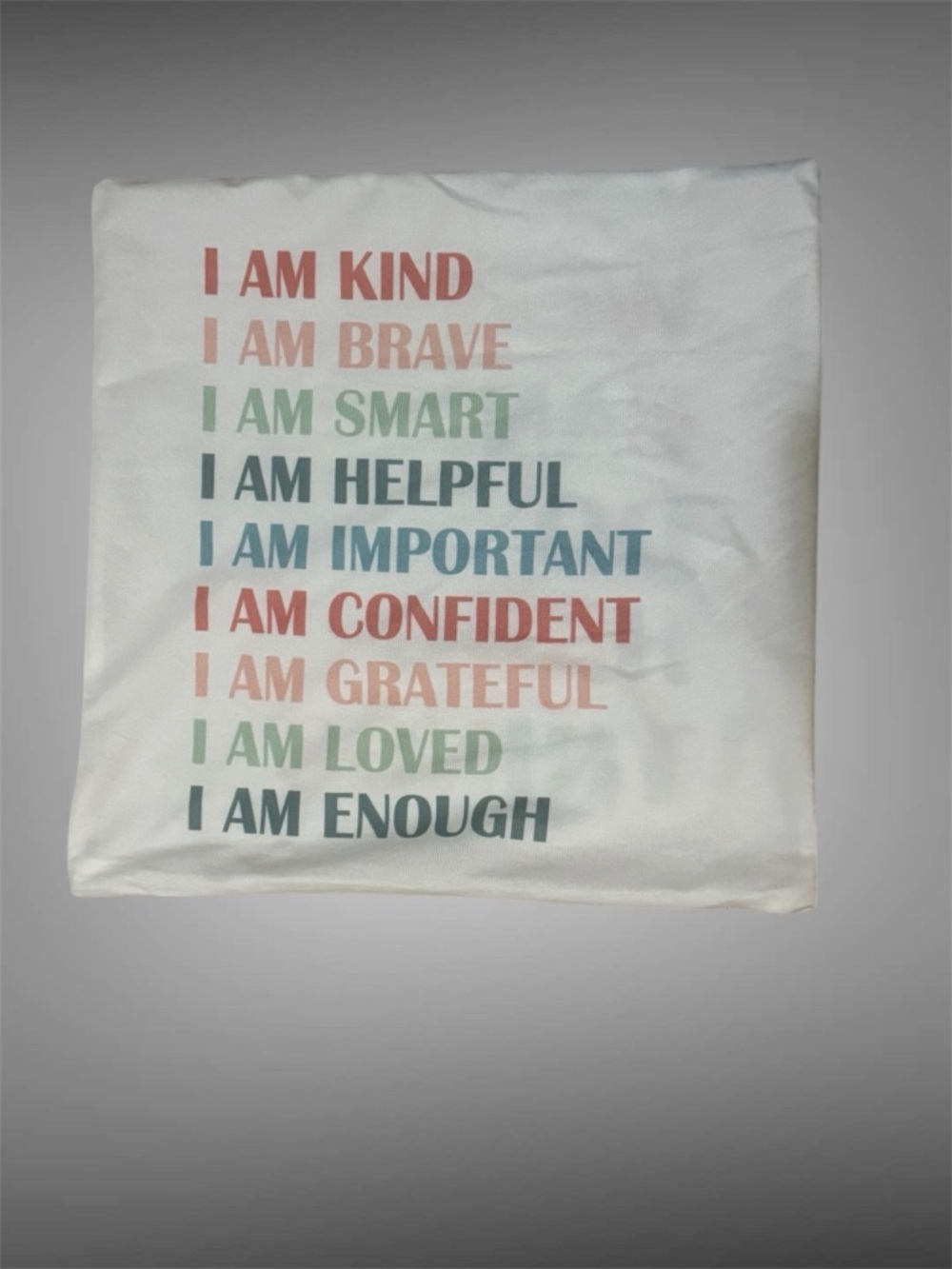 MOTIVATIONAL THROW PILLOW COVER